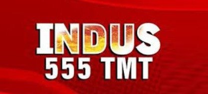 Indus steel bars used for reinforced concrete house construction