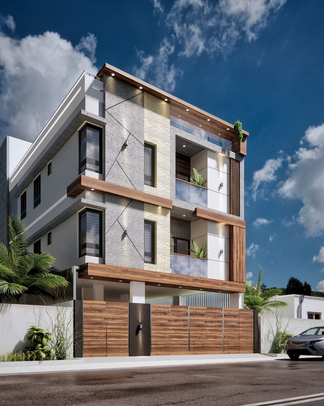 UrbanLine Projects completed elevation showcasing construction quality